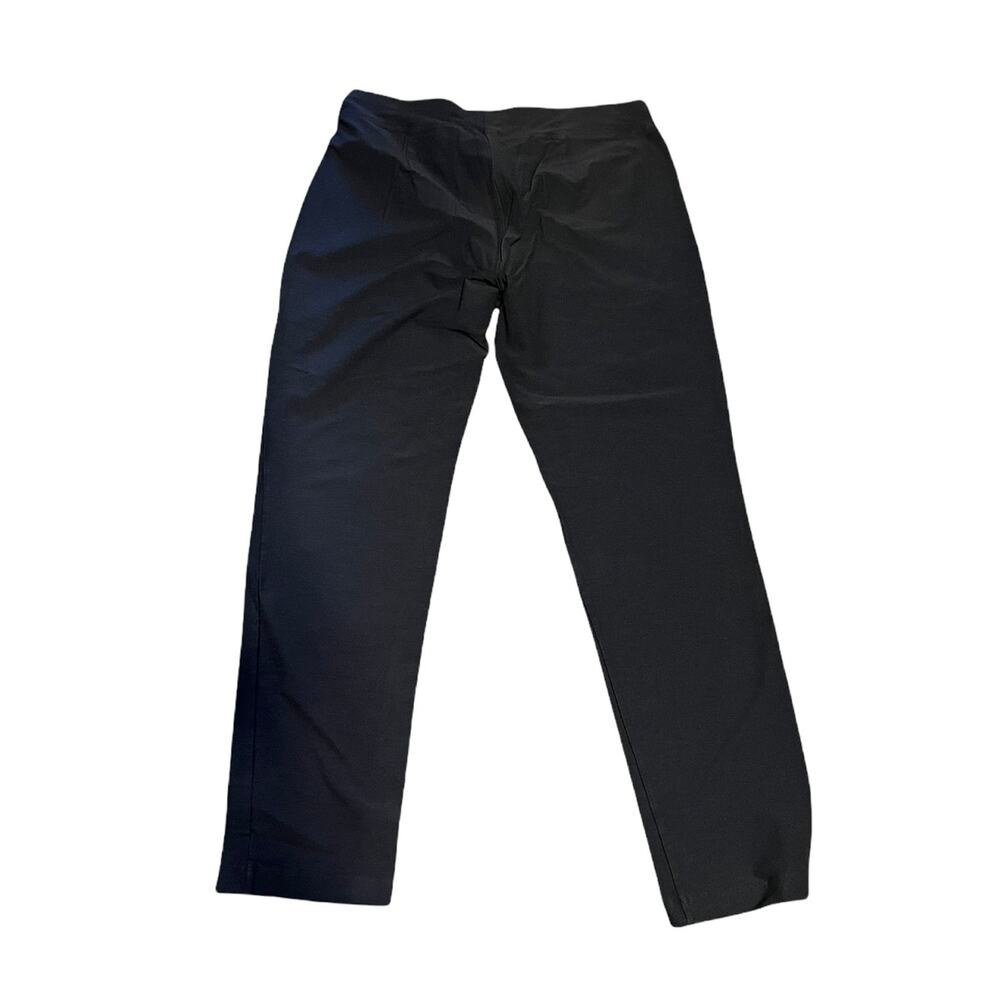 Eileen Fisher Black Washable Stretch Slim Straight Leg Pants sz small